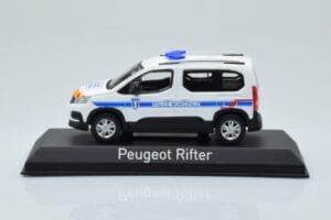 Peugeot Rifter Police Municipale Alb Norev 1:43 479067 Metal