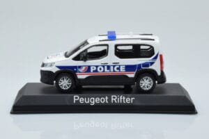 Peugeot Rifter Police Nationale Alb Norev 1:43 479065 Metal