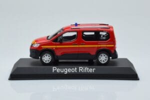 Peugeot Rifter Pompiers Roșu Norev 1:43 479069 Metal