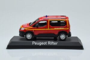 Peugeot Rifter Pompiers Secours Medical Roșu Norev 1:43 479070 Metal