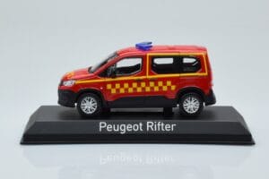 Peugeot Rifter Sapeurs Pompiers Roșu Norev 1:43 479071 Metal