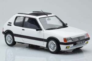 Peugeot 205 GTi 1.6 Alb Norev 1:18 184849 Metal - imaginea 6 din 8