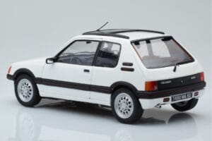 Peugeot 205 GTi 1.6 Alb Norev 1:18 184849 Metal - imaginea 7 din 8