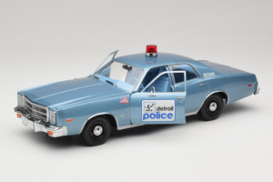 Plymouth Fury Beverly Hills PD Albastru GreenLight 1:18 19069 Metal - imaginea 2 din 8