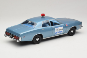 Plymouth Fury Beverly Hills PD Albastru GreenLight 1:18 19069 Metal - imaginea 3 din 8
