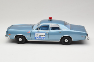 Plymouth Fury Beverly Hills PD Albastru GreenLight 1:18 19069 Metal - imaginea 4 din 8