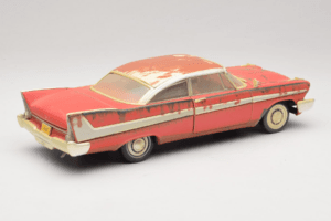 Plymouth Fury Roșu Christine Versiune Murdară Auto World 1:18 AWSS119/06 Metal - imaginea 3 din 8