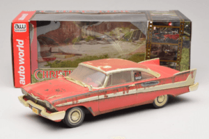 Plymouth Fury Roșu Christine Versiune Murdară Auto World 1:18 AWSS119/06 Metal - imaginea 8 din 8