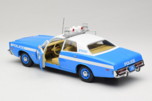 Plymouth Fury Police Pursuit New York Police Department GreenLight 1:18 19043 Metal - imaginea 5 din 8