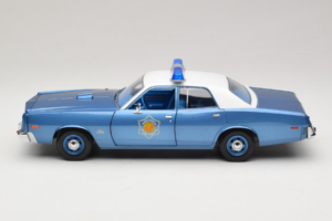 Plymouth Fury Police Pursuit Smokey and the Bandit GreenLight 1:18 19044 Metal - imaginea 4 din 8
