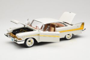Plymouth Fury Alb Anson 1:18 30398 Metal - imaginea 2 din 8
