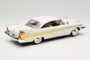 Plymouth Fury Alb Anson 1:18 30398 Metal - imaginea 3 din 8