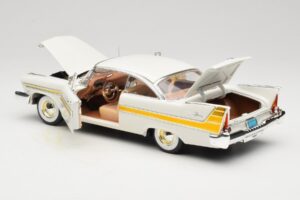 Plymouth Fury Alb Anson 1:18 30398 Metal - imaginea 5 din 8