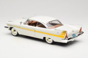 Plymouth Fury Alb Anson 1:18 30398 Metal - imaginea 7 din 8