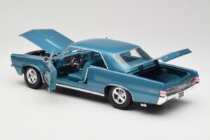 Pontiac GTO Hurst Edition Albastru Maisto 1:18 531885 Metal - imaginea 5 din 8