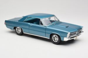 Pontiac GTO Hurst Edition Albastru Maisto 1:18 531885 Metal - imaginea 6 din 8