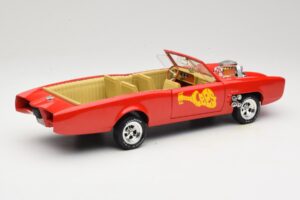 Pontiac GTO Monkeemobile Roșu ERTL 1:18 33150 Metal - imaginea 3 din 8