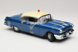 Pontiac Star Chief Mașină de Poliție Sun Star 1:18 5046 Metal - imaginea 4 din 6