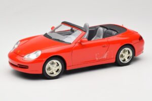 Porsche 911 996 Cabriolet Roșu Mira 1:18 6930 Metal