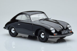 Porsche 356 Negru Norev 1:18 187451 Metal - imaginea 4 din 6