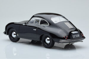 Porsche 356 Negru Norev 1:18 187451 Metal - imaginea 5 din 6