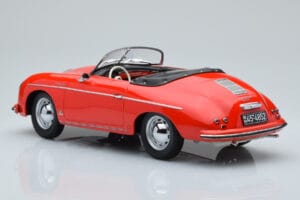 Porsche 356 Speedster Roșu Norev 1:18 187461 Metal - imaginea 5 din 6