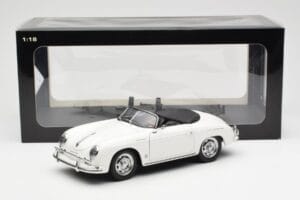 Porsche 356A Speedster Alb AUTOart 1:18 77862 Metal - imaginea 8 din 8