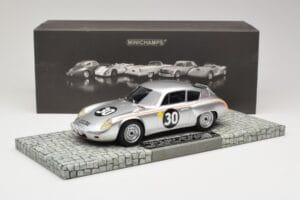 Porsche 356B 1600 GS Carrera GTL #30 B. Pon / C. Godin de Beaufort 24 Hours of Le Mans 1962 Minichamps 1:18 107626830 Metal - imaginea 6 din 6