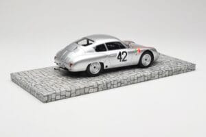 Porsche 356B 1600 GS Carrera GTL Abarth #42 H. Herrmann / H. Linge Targa Florio 1962 Minichamps 1:18 107626842 Rășină - imaginea 2 din 6