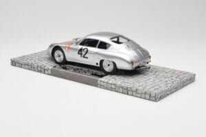 Porsche 356B 1600 GS Carrera GTL Abarth #42 H. Herrmann / H. Linge Targa Florio 1962 Minichamps 1:18 107626842 Rășină - imaginea 5 din 6