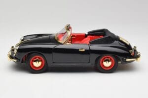 Porsche 356B Cabriolet Negru Bburago 1:18 3031D Metal - imaginea 4 din 8