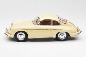 Porsche 356B Carrera 2 Fildeș GT Spirit 1:18 GT010ZM Rășină - imaginea 3 din 6