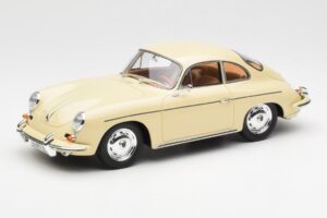 Porsche 356B Carrera 2 Fildeș GT Spirit 1:18 GT010ZM Rășină