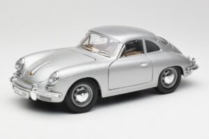 Porsche 356B Argintiu Bburago 1:18 3021-M1 Metal