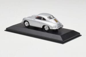 Porsche 356B Coupe Argintiu Minichamps 1:43 400064321 Metal - imaginea 3 din 4