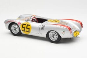 Porsche 550-1500 RS Spyder #55 H. Herrmann Carrera Panamericana 1954 AUTOart 1:18 85470 Metal - imaginea 7 din 8