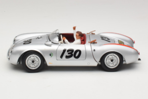 Porsche 550 A Spyder Little Bastard James Dean Schuco 1:18 450033200 Metal - imaginea 4 din 8