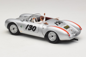 Porsche 550 A Spyder Little Bastard James Dean Schuco 1:18 450033200 Metal - imaginea 7 din 8