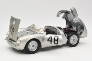 Porsche 550A Spyder #48 Sports Prototype 1955 Maisto 1:18 50341 Metal - imaginea 2 din 8