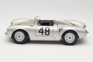Porsche 550A Spyder #48 Sports Prototype 1955 Maisto 1:18 50341 Metal - imaginea 4 din 8
