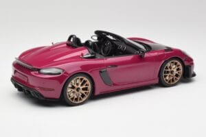 Porsche 718 982 Spyder RS Weissach Package Ruby Star Neo GT Spirit 1:18 GT486 Rășină - imaginea 2 din 6