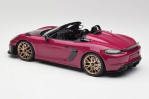 Porsche 718 982 Spyder RS Weissach Package Ruby Star Neo GT Spirit 1:18 GT486 Rășină - imaginea 5 din 6