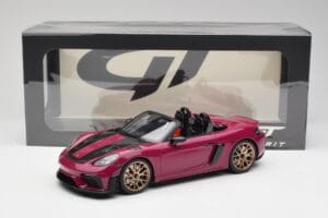 Porsche 718 982 Spyder RS Weissach Package Ruby Star Neo GT Spirit 1:18 GT486 Rășină - imaginea 6 din 6
