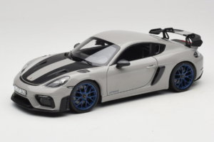 Porsche 718 Cayman 982 GT4 RS Weissach Package Chalk Norev 1:18 187253 Metal