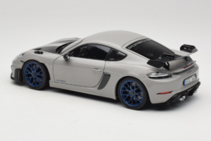 Porsche 718 Cayman 982 GT4 RS Weissach Package Chalk Norev 1:18 187253 Metal - imaginea 7 din 8