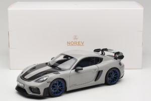 Porsche 718 Cayman 982 GT4 RS Weissach Package Chalk Norev 1:18 187253 Metal - imaginea 8 din 8
