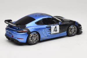 Porsche 718 Cayman GT4 RS Clubsport Negru Albastru Otto 1:18 OT469 Rășină - imaginea 2 din 6