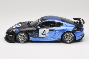 Porsche 718 Cayman GT4 RS Clubsport Negru Albastru Otto 1:18 OT469 Rășină - imaginea 3 din 6