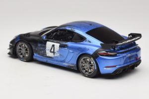 Porsche 718 Cayman GT4 RS Clubsport Negru Albastru Otto 1:18 OT469 Rășină - imaginea 5 din 6