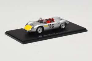 Porsche 718 RS 61 #136 S. Moss / G. Hill Porsche KG Targa Florio 1961 Spark 1:43 S4149 Rășină - imaginea 2 din 4